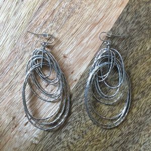 Sterling silver dangle earrings